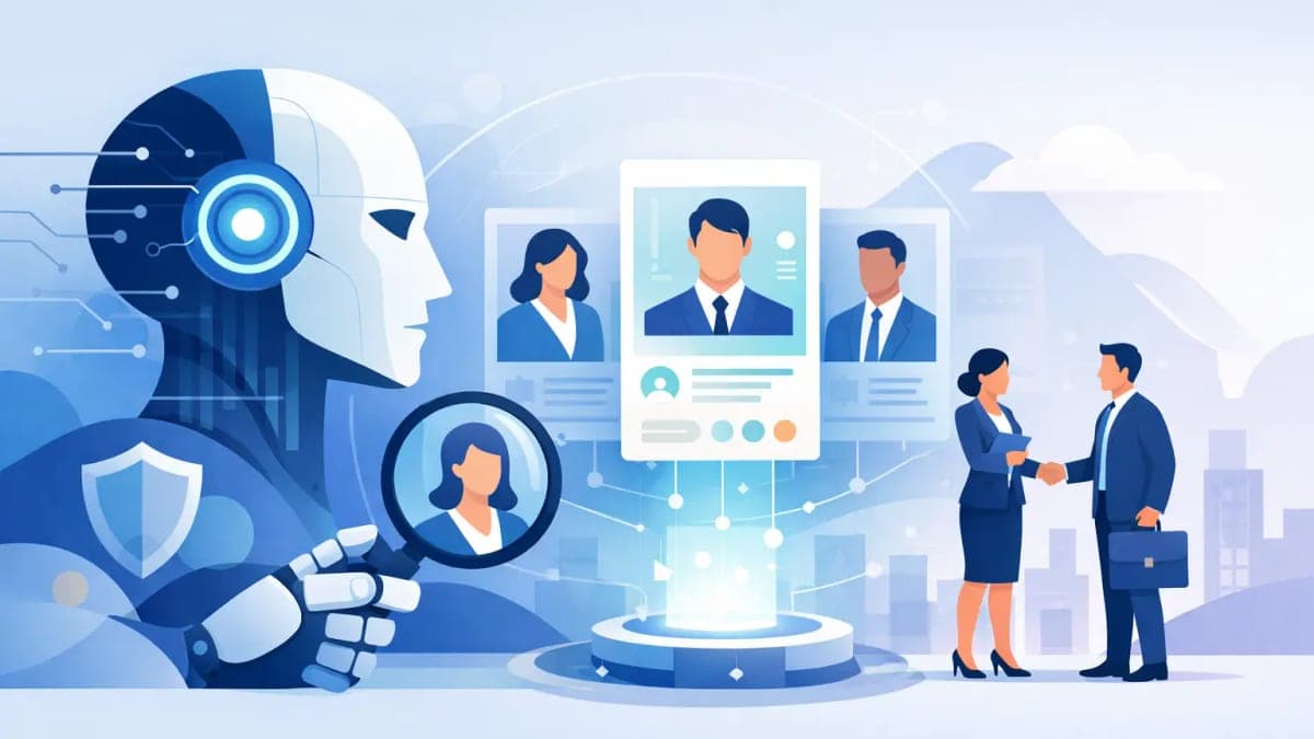 خدمة استقطاب المواهب بالذكاء الاصطناعي لتوظيف أسرع وأكثر أماناً